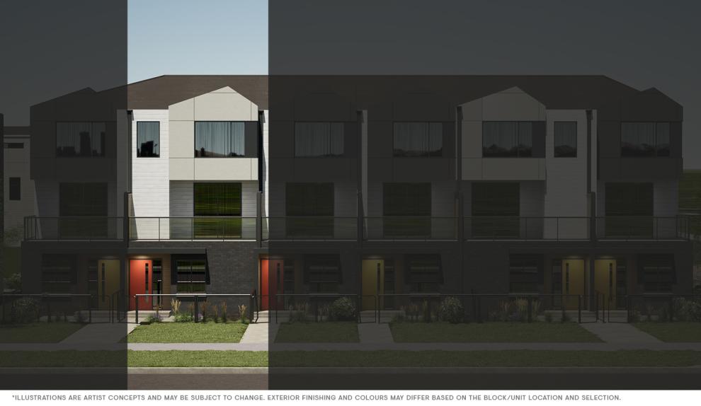 East Hills Crossing Townhomes by Minto Communities