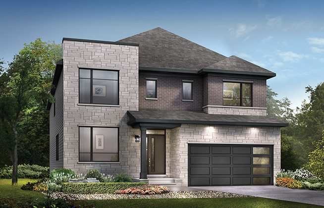 Frontenac E Single Family Home, located in Abbott's Run, Kanata-Stittsville