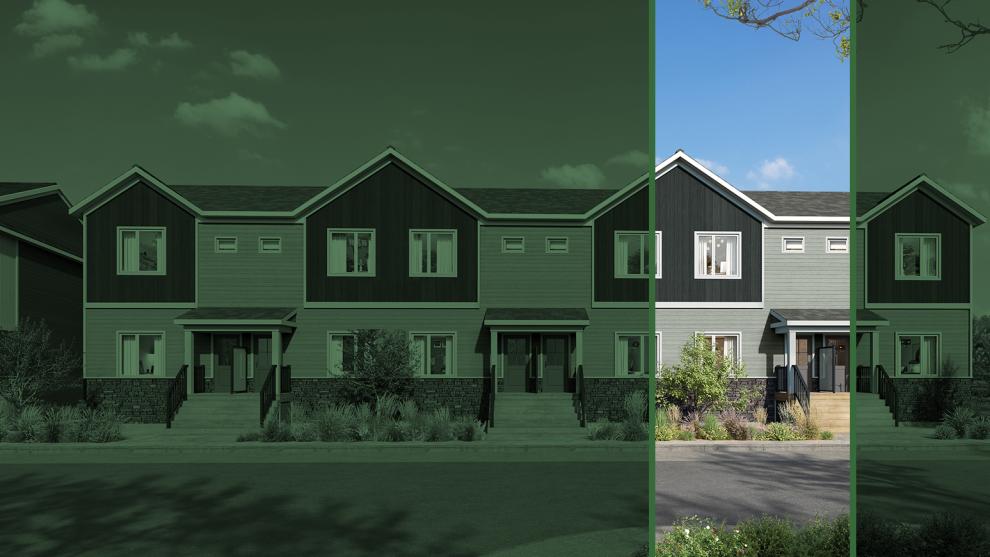 Wildflower Townhomes Floorplan - Aspen 1