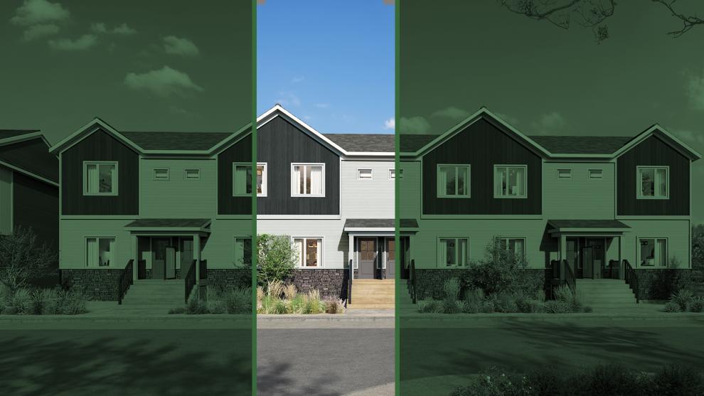 Wildflower Townhomes Floorplan - Larch 1