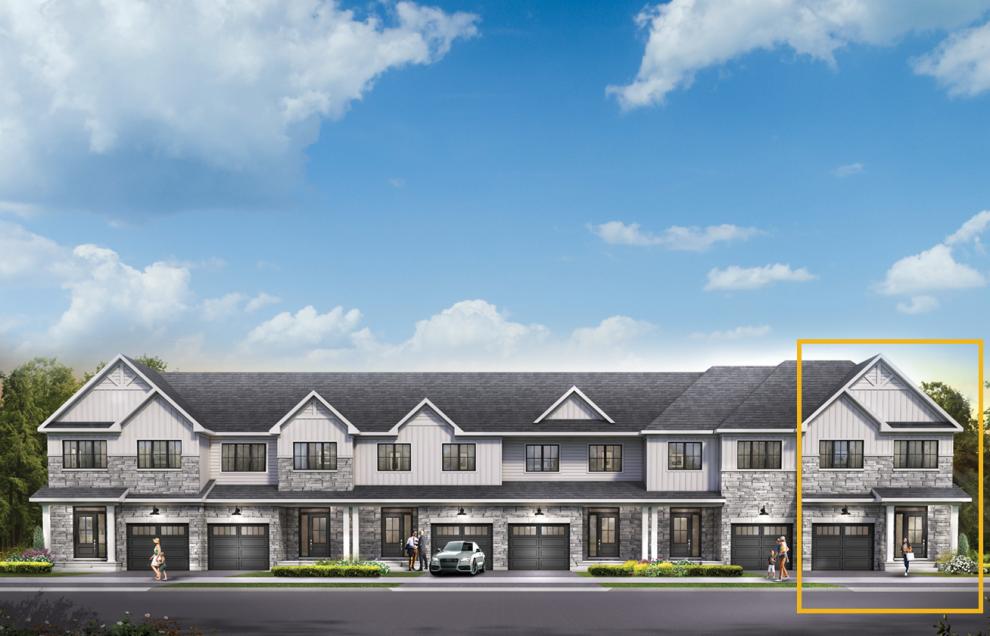 Simcoe - 4 Bed A Executive Townhome, located in Riversbend at Harmony, Barrhaven