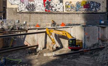 Tracking Early Construction Progress at The Saint