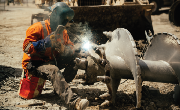 Underground Work Begins at 123 Portland