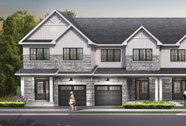 Couple Walking near Avalon Vista pond, Homes For Sale in Orleans Ottawa by Minto Communities