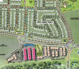 Parkside at Arcadia Site Plan, Minto Communities in Kanata