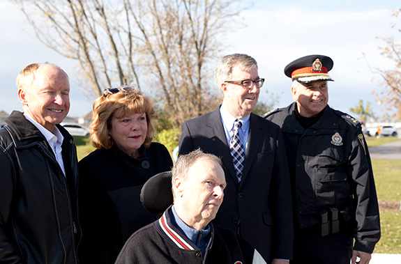 Street naming announcement in Quinn's Pointe - a community by Minto Communities