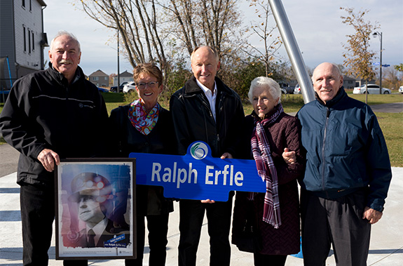 Street naming announcement in Quinn's Pointe - a community by Minto Communities