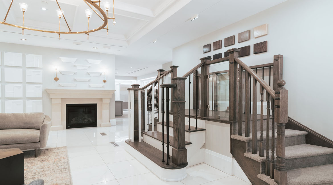Different stair designs for your new Minto home