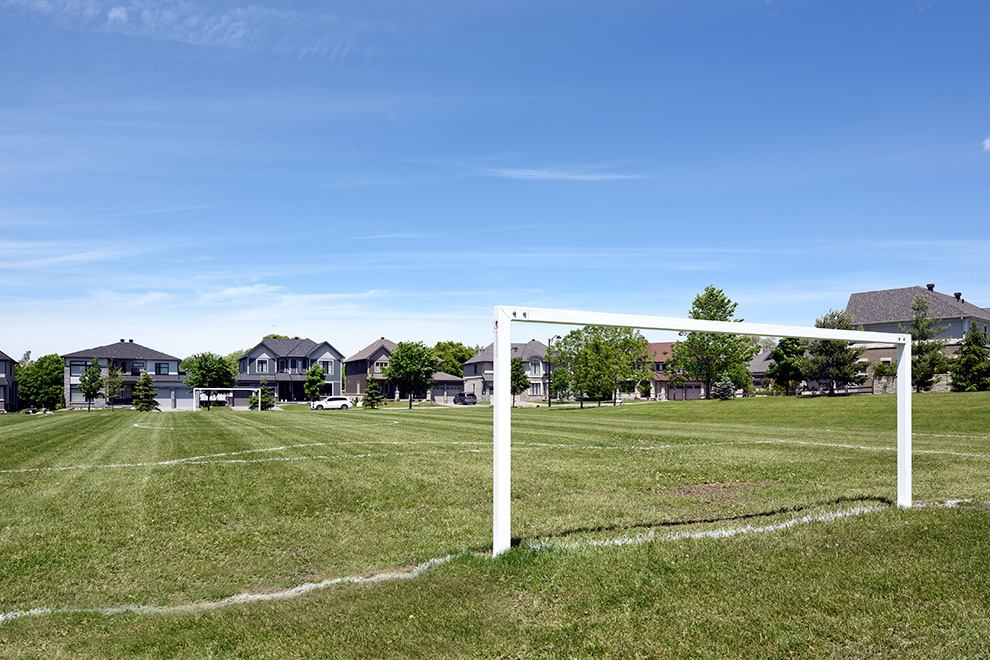 Soccer field – Green space - in Mahogany a community in Manotick, by Minto Communities