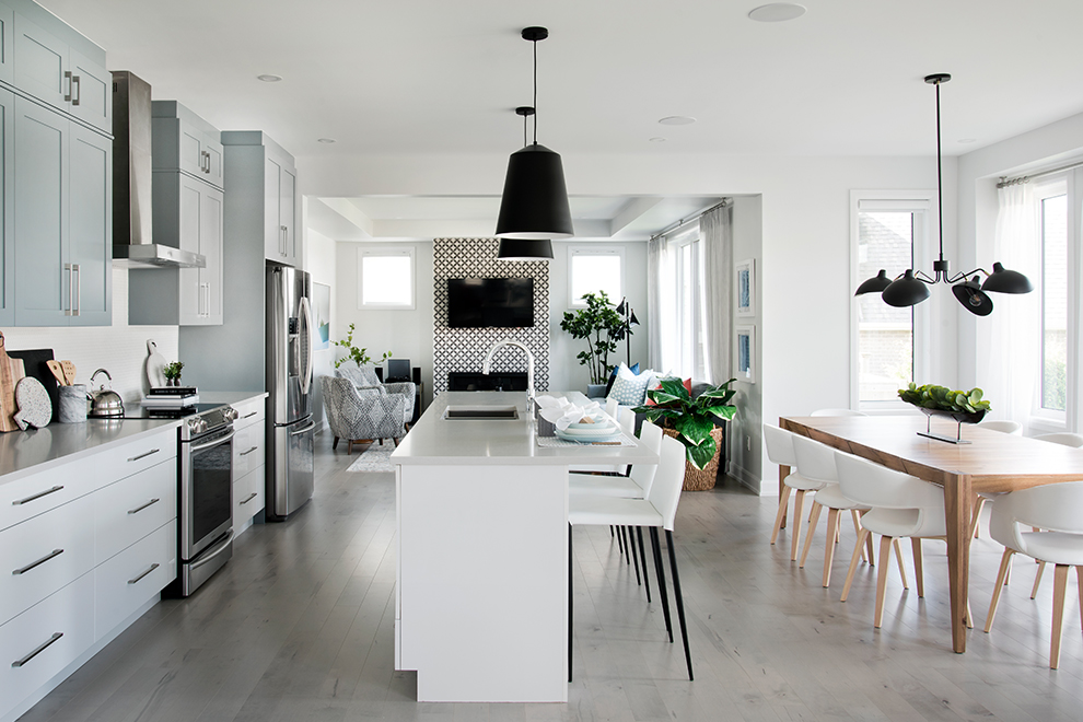 Dahlia - Single Family Home - Kitchen, breakfast area, and great room