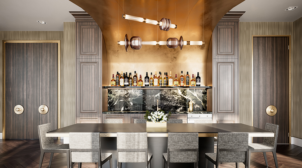 The Kitchen Bar + Dining Room at 123 Portland