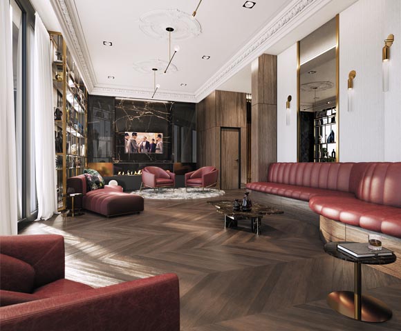 The Lounge at 123 Portland