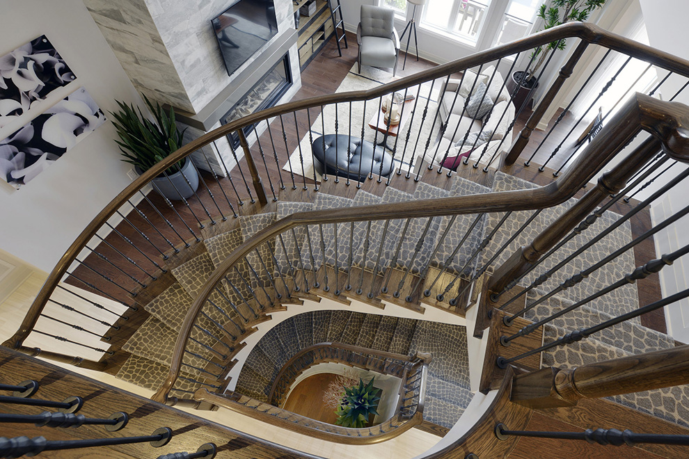 The Cheo Home - Single Family Home -  Staircase- built by Minto Communities