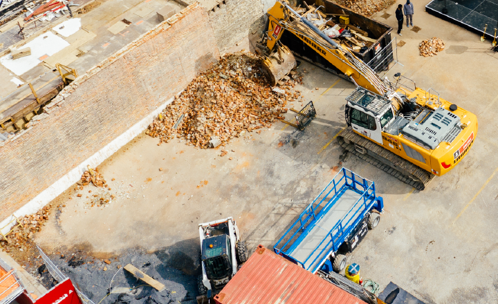 Demolition Marks Start of Work at The Saint