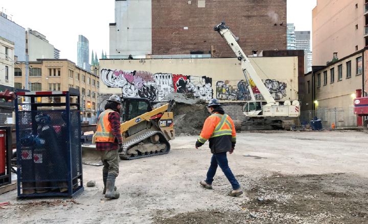 Excavation Begins at The Saint