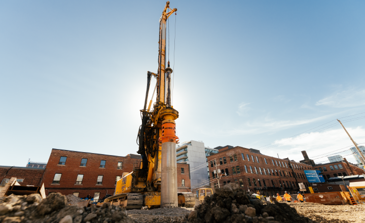 Construction Begins at 123 Portland