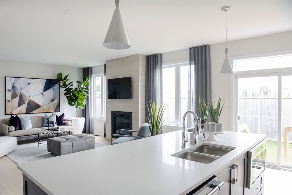 Clairmont Living Room, Minto Communities Ottawa
