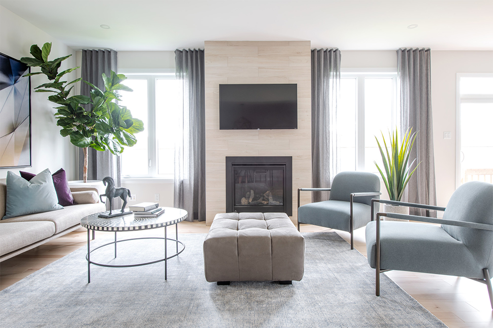 Clairmont Living Room, Minto Communities Ottawa