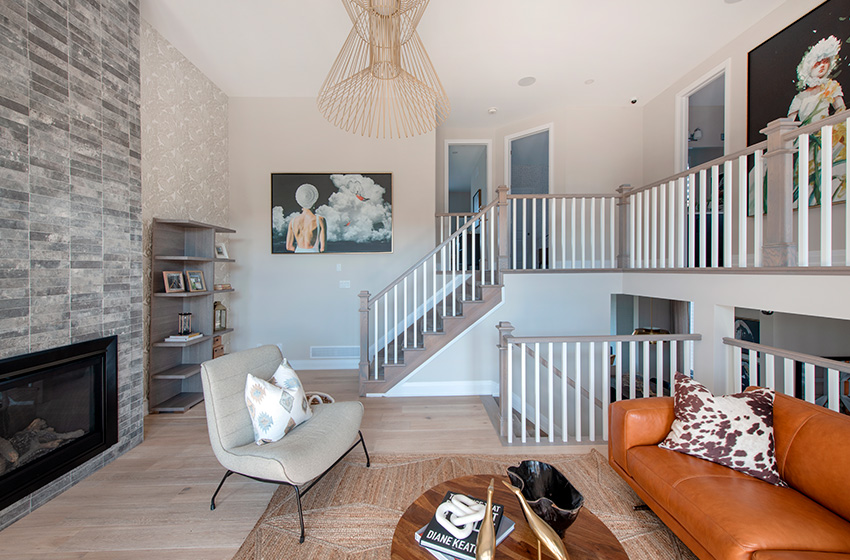 Killarney Staircase, Single Family Home - Minto Communities Ottawa