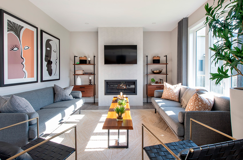 Frontenac Living Room, Minto Communities Ottawa