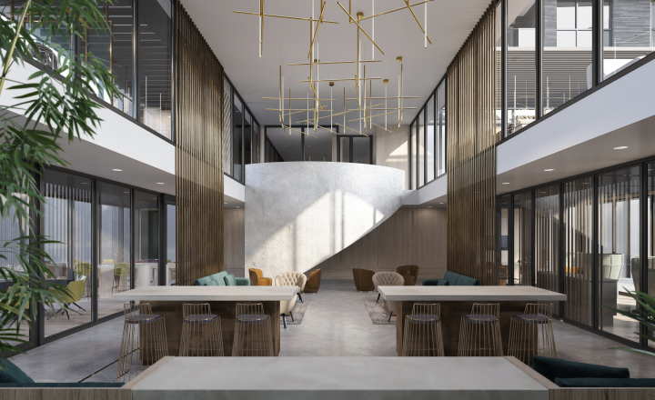 Amenities Designed by Figure3 at North Oak in Oakville.