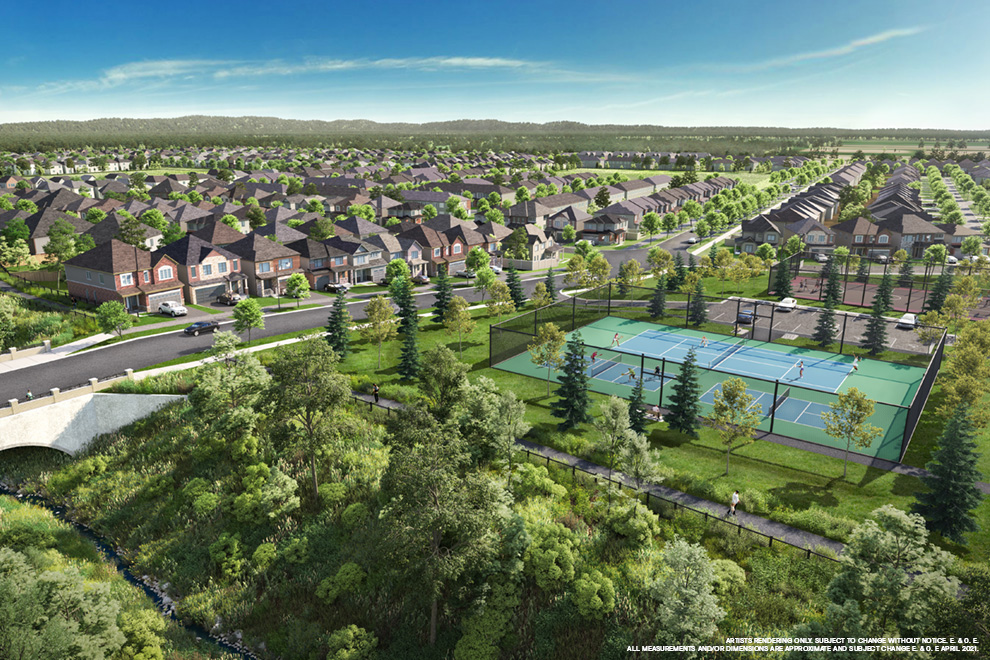 Community Rendering of Brookline, Kanata