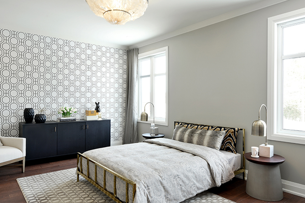 Elderberry - 52' Single Family Home - Master Bedroom - Mahogany, Manotick