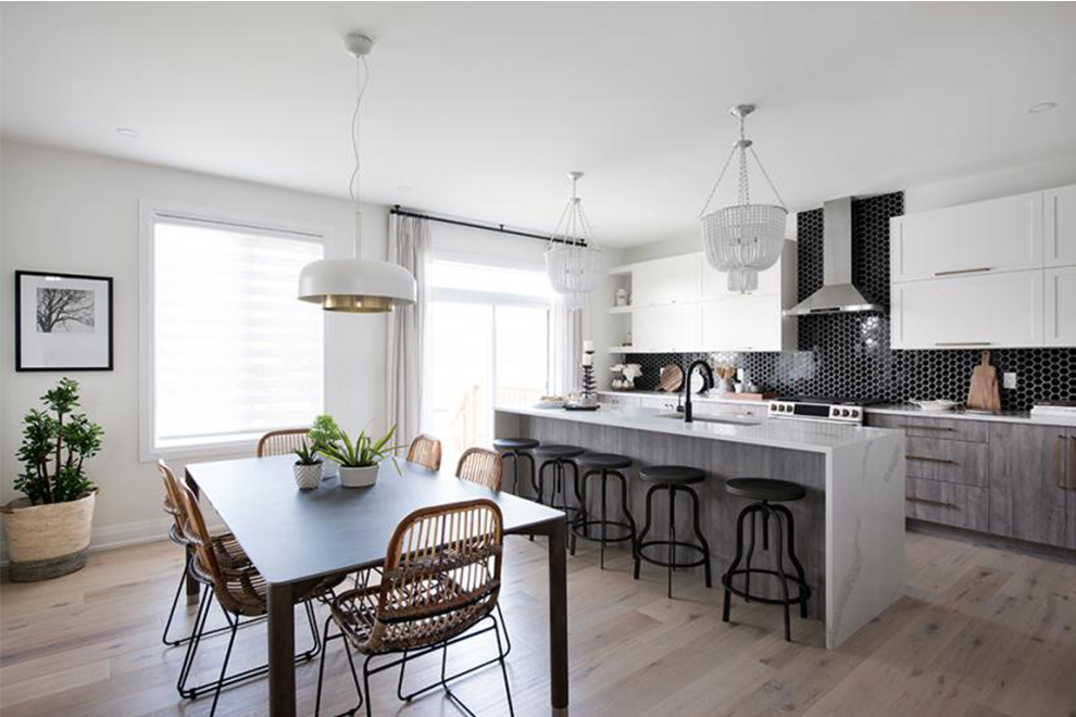 Noble - 45' Single Family Home - Kitchen - Mahogany, Manotick