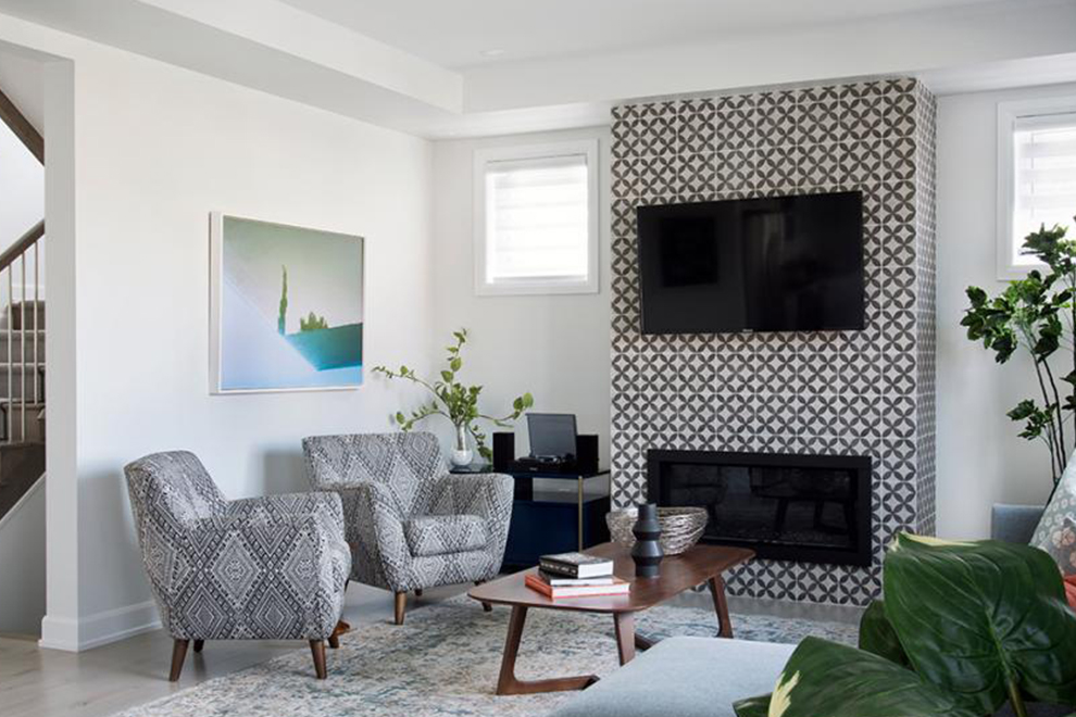 Dahlia - 52' Single Family Home - Great Room - Mahogany, Manotick