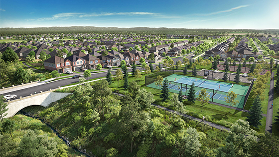 Rendering of Brookline, Kanata