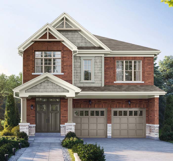 Craftsman - Single-Family Homes at The Heights of Harmony in Oshawa, Minto Communities.
