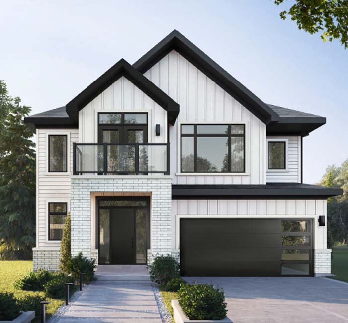 Modern Farmhouse - Single-Family Homes at The Heights of Harmony in Oshawa, Minto Communities.