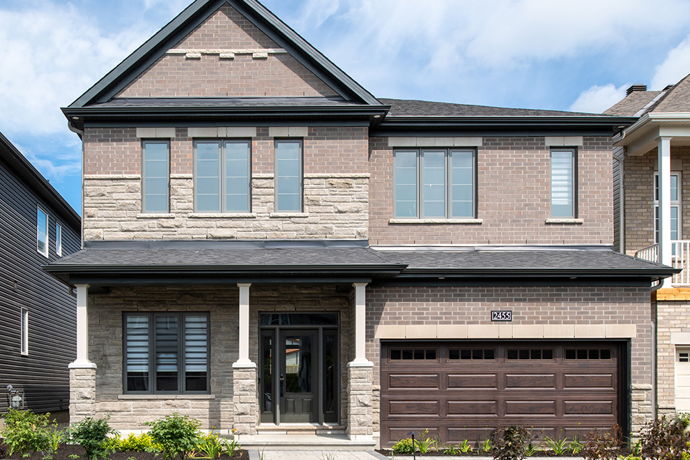 Exterior of the Quinton Model Home