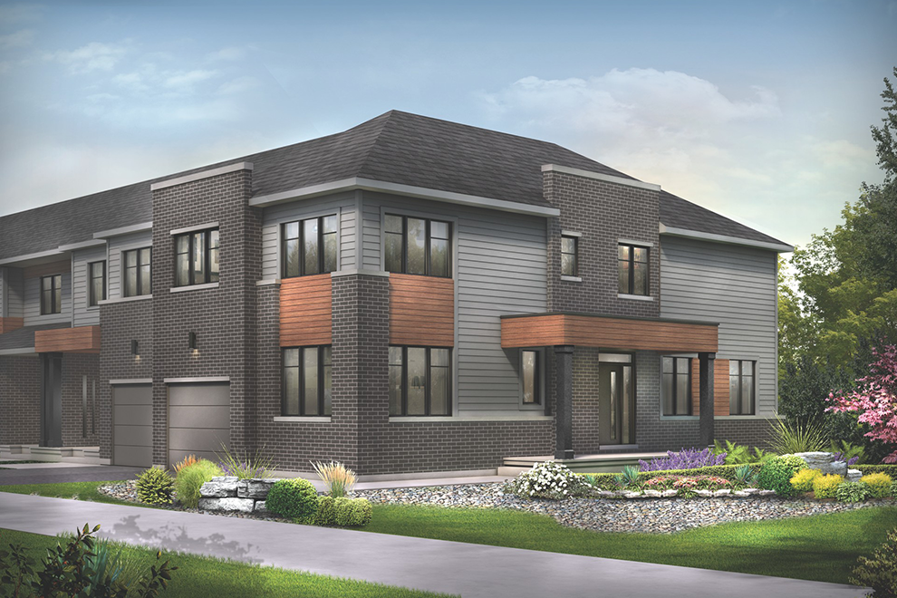 Executive Townhome | Wynwood Corner | Elevation C