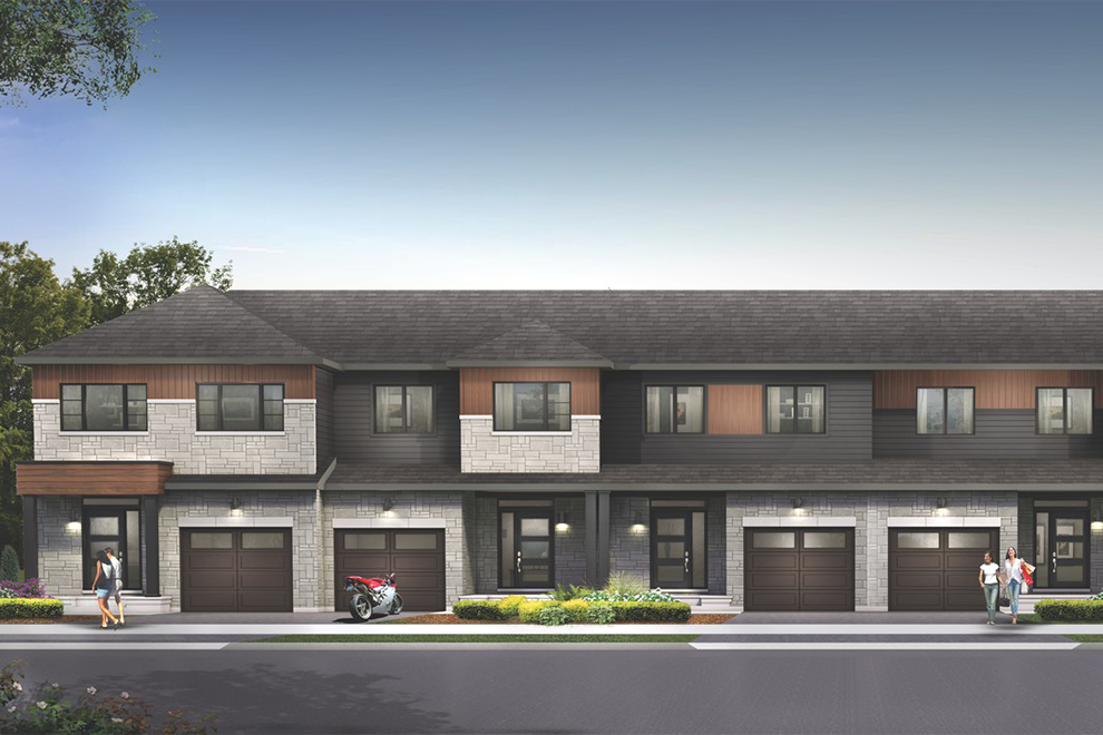 Executive Townhome | Elevation B