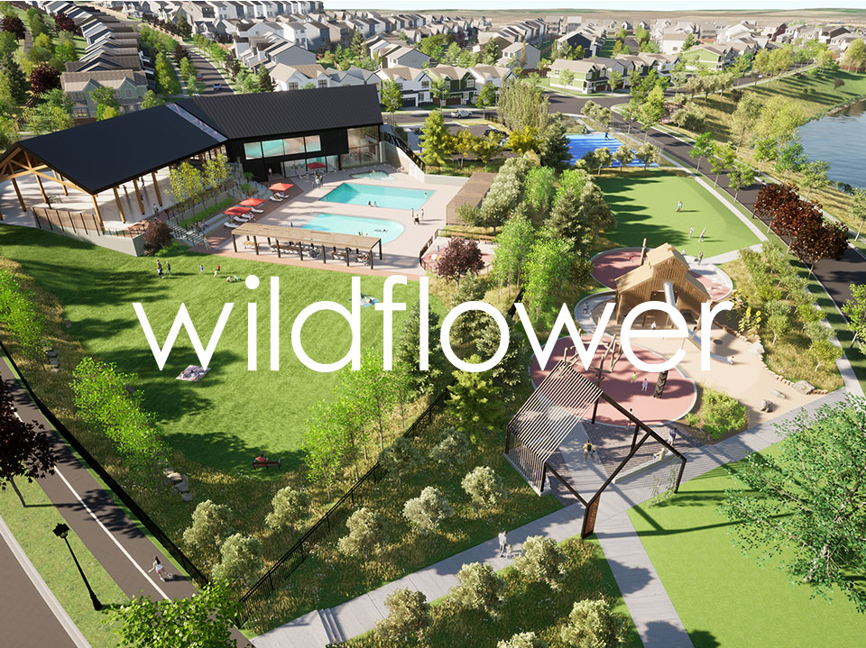 The Hillside Hub in Wildflower Community by Minto Communities