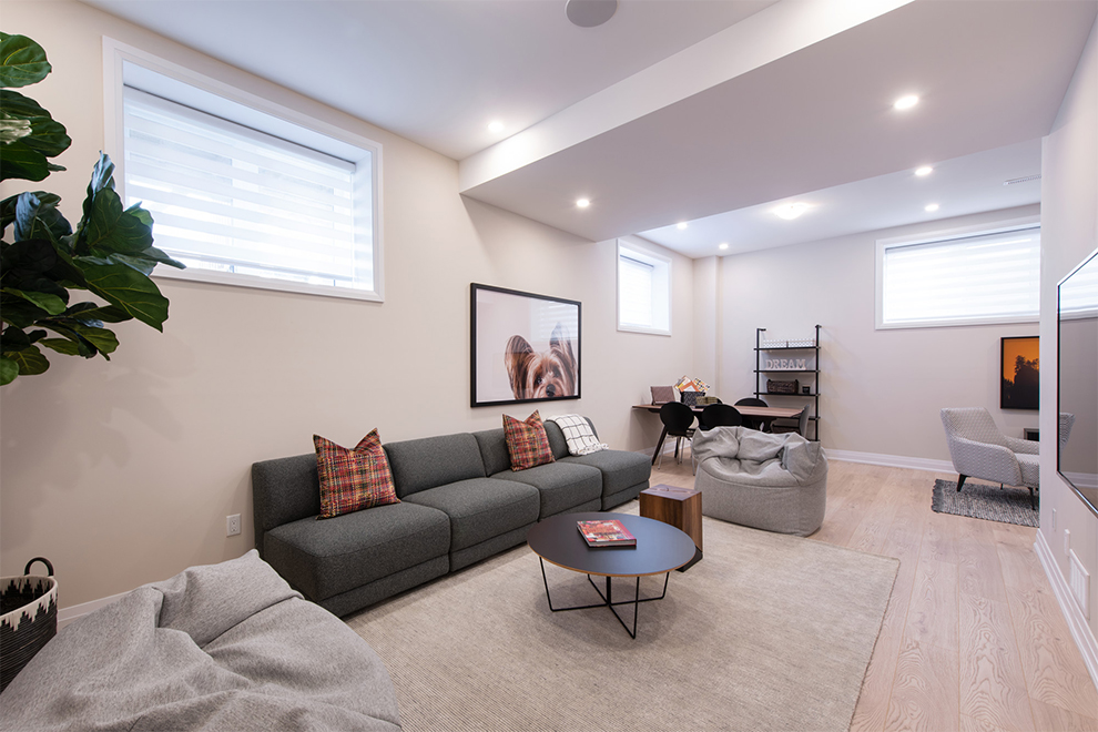 Killarney Finished Basement, Minto Communities Ottawa