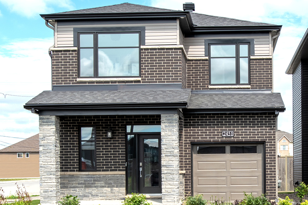 Exterior of the Kinghurst Model Home