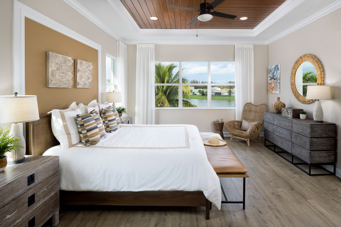 Azalea Model Large Master Bedroom Suite