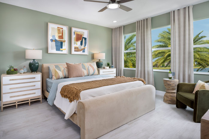 Coral Master Bedroom