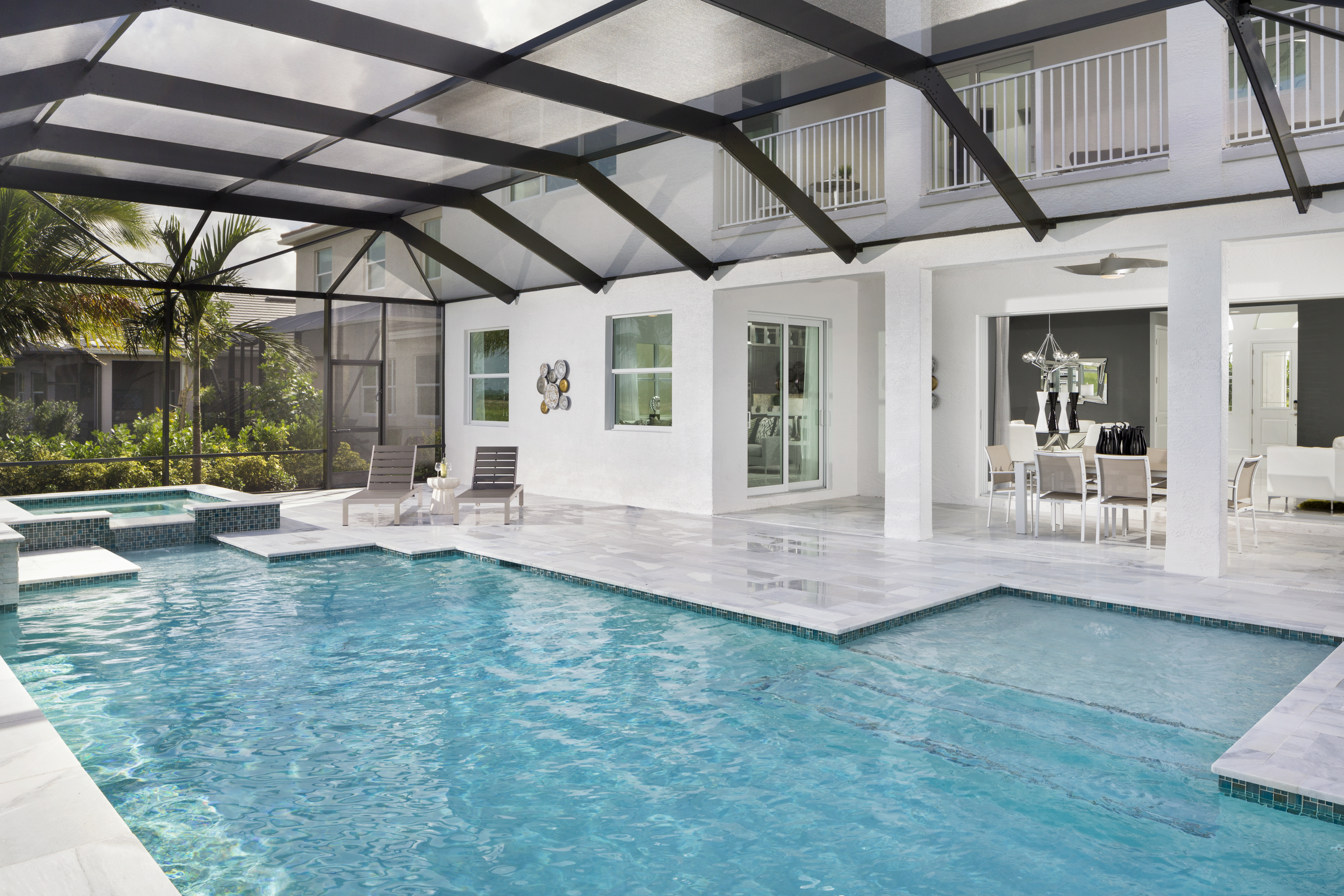 Kestrel Grand Model Lanai and Pool