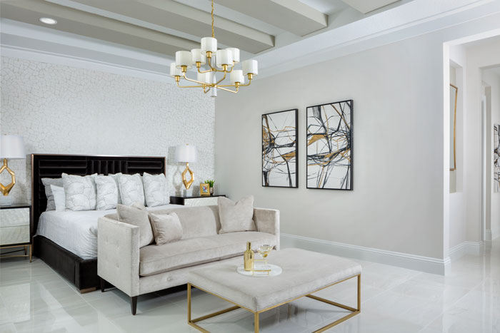 Tequesta Grand Model Master Bedroom