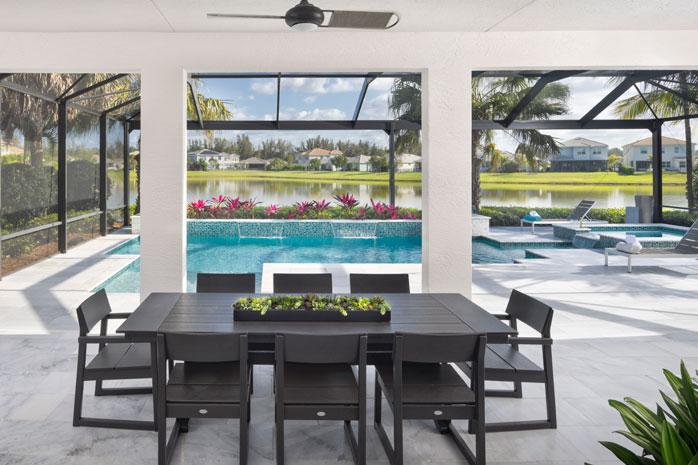 Kestrel Grand Model Pool and Lanai