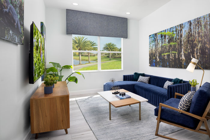 Sandhill Model Relaxing Den