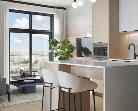 Interior of North Oak Tower 3