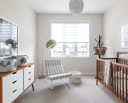Bedroom in Jefferson Model Home