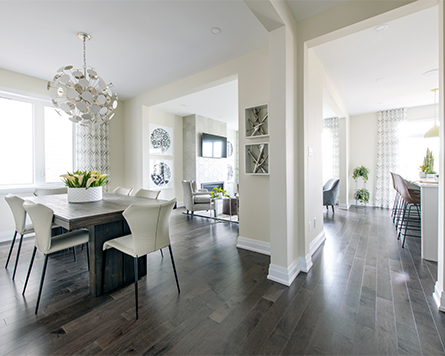 Dining Area of the Killarney Single Family Home Avalon Orléans