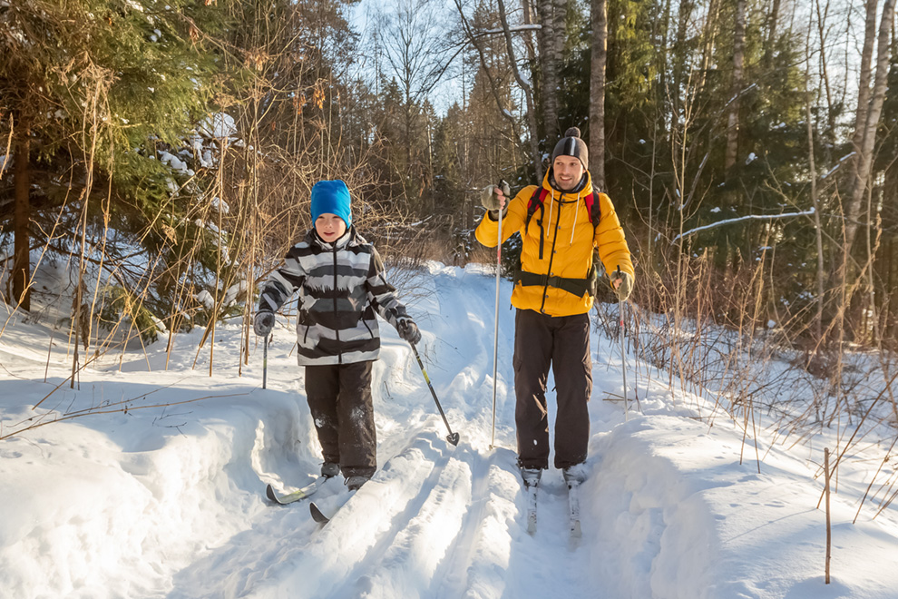 Cross Country Skiing near Quinn's Pointe