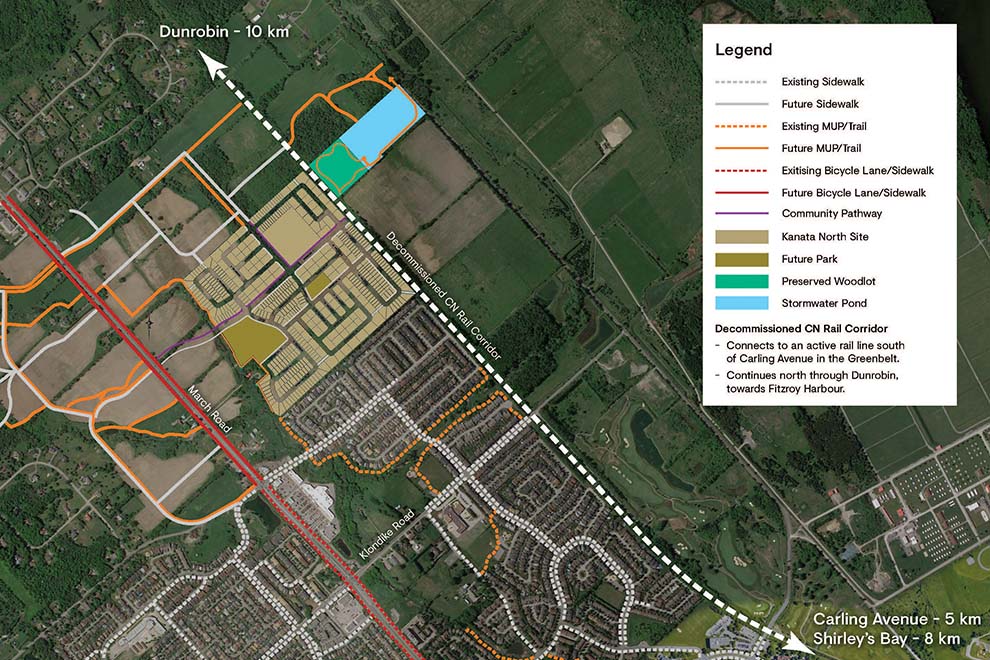 Connection plan for Brookline, Kanata