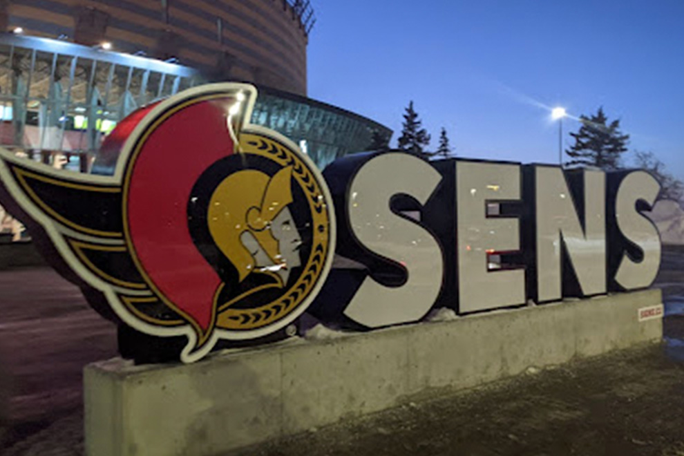 Sens sign at CTC